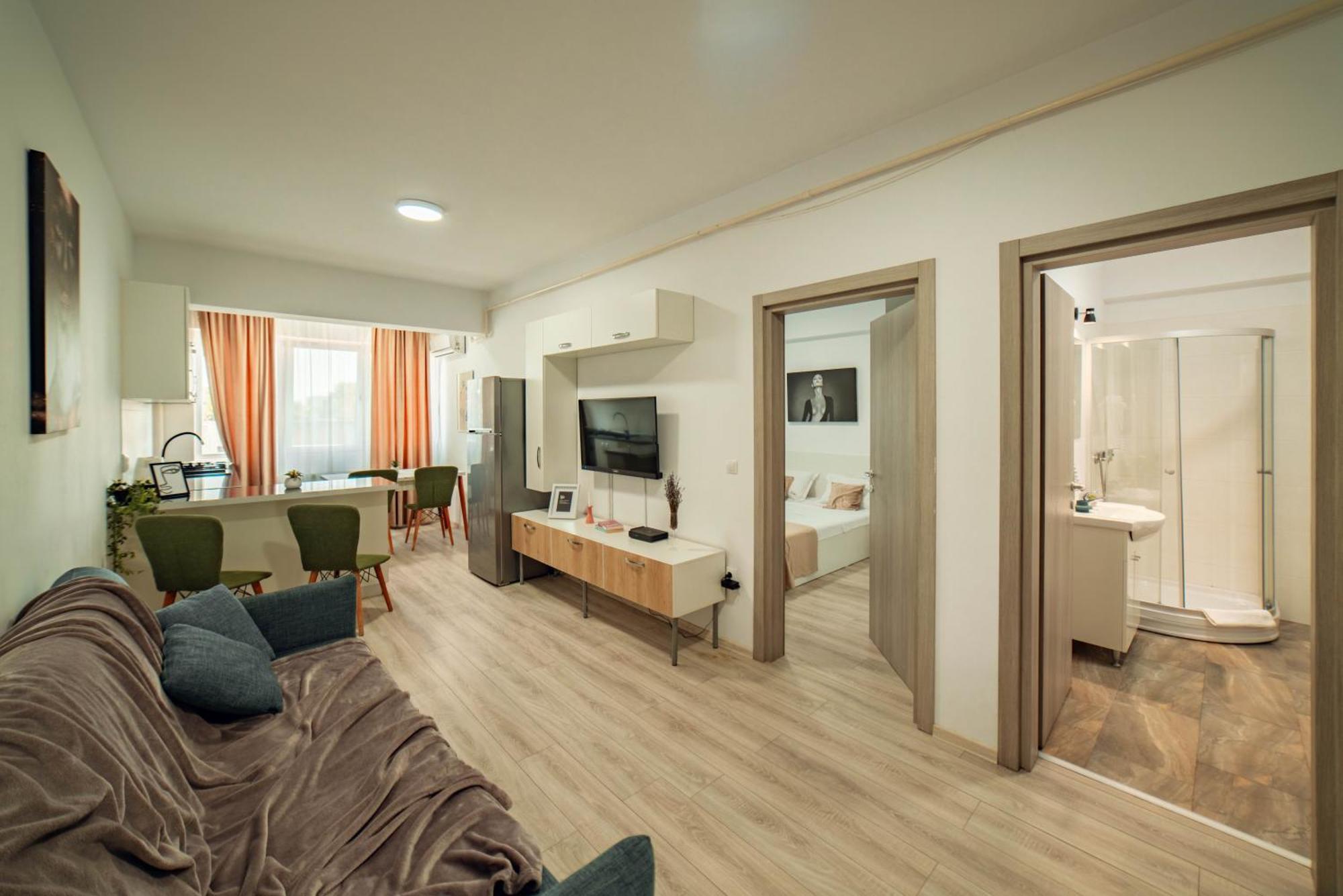 Cozy Apartments - One Residence Iasi Ngoại thất bức ảnh